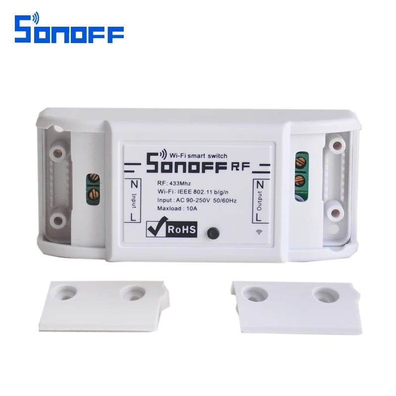 Sonoff rf wifi умный переключатель и 86 настенный panell беспроводной передатчик