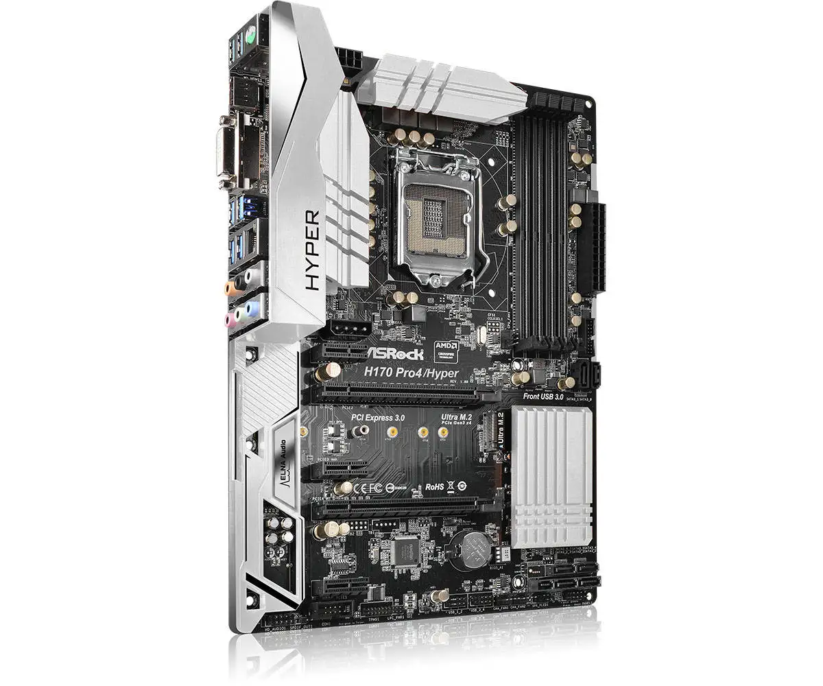 ASROCK H170 Pro4/Hyper настольные платы 1151 DDR4| |
