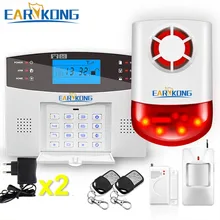 Новинка 2019! Беспроводная GSM сигнализация Earykong с ЖК клавиатурой