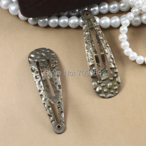 48mm oval shape bobby pin hair clip -- bronze plated --500pcs | Украшения и аксессуары