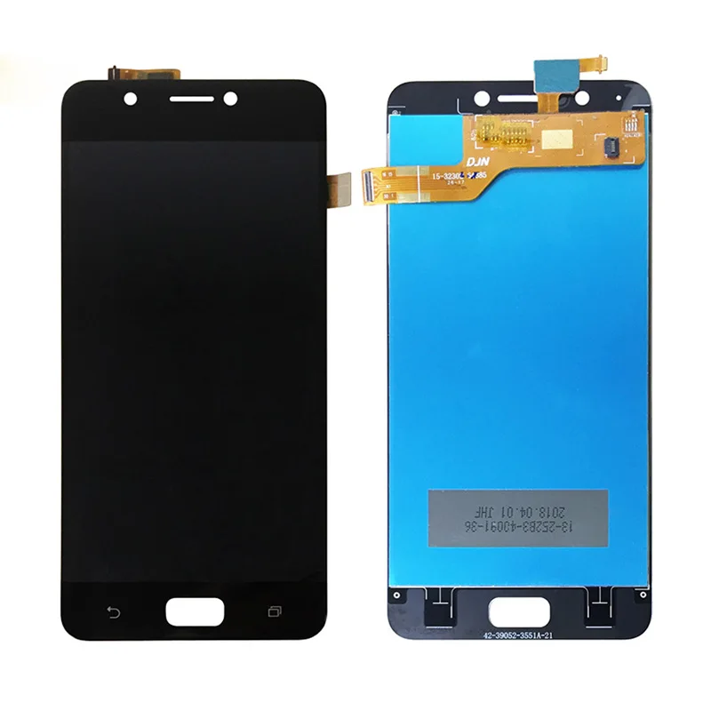 10 шт. ЖК-дисплей для Asus Zenfone 4 Max ZC520KL кодирующий преобразователь сенсорного экрана в сборе Замена Черный Белый с рамкой