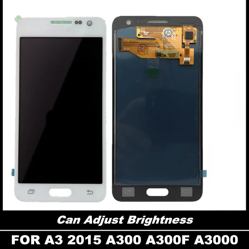 Сенсор A300 ЖК дисплей Замена для samsung Galaxy A3 2015 A300F A300H протестирован кодирующий