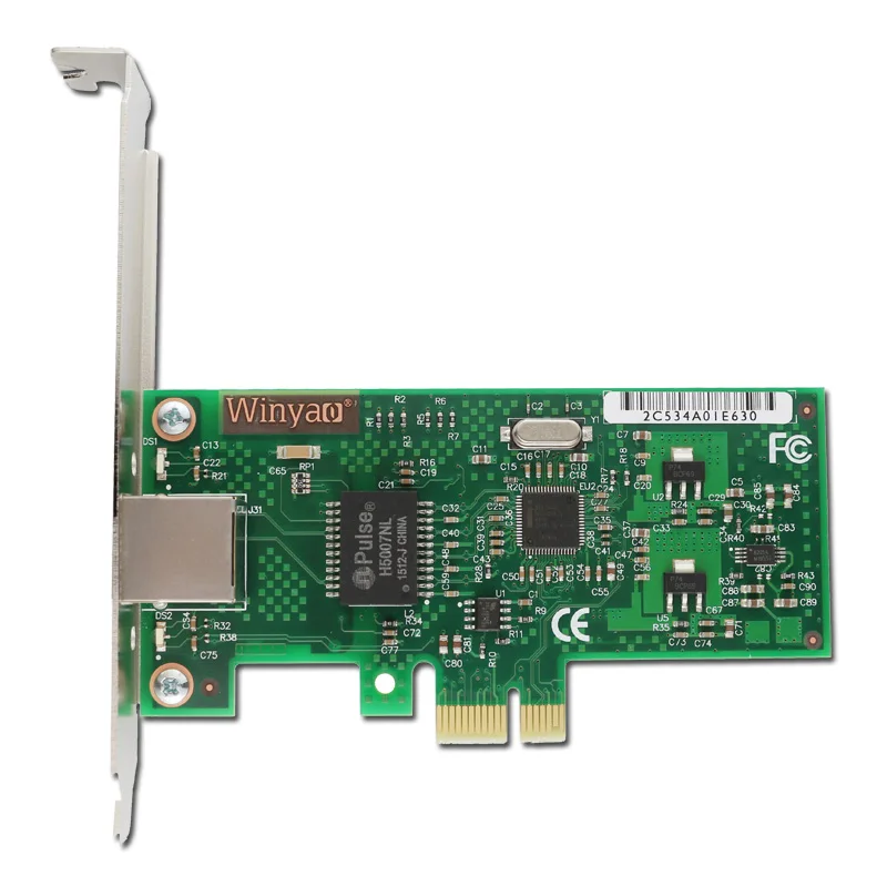 Сетевой адаптер Gigabit Ethernet PCIe X1 плата NIC чипсет 1000M 82574L | Компьютеры и офис