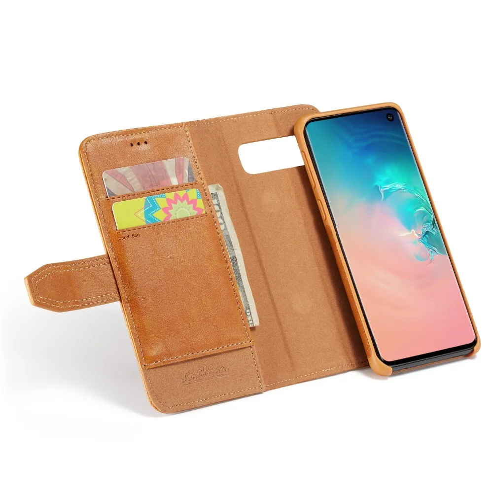 Чехол-книжка для Samsung Galaxy S9 S10 S10E s20 Ultra Note 10 кожаный | Мобильные телефоны и