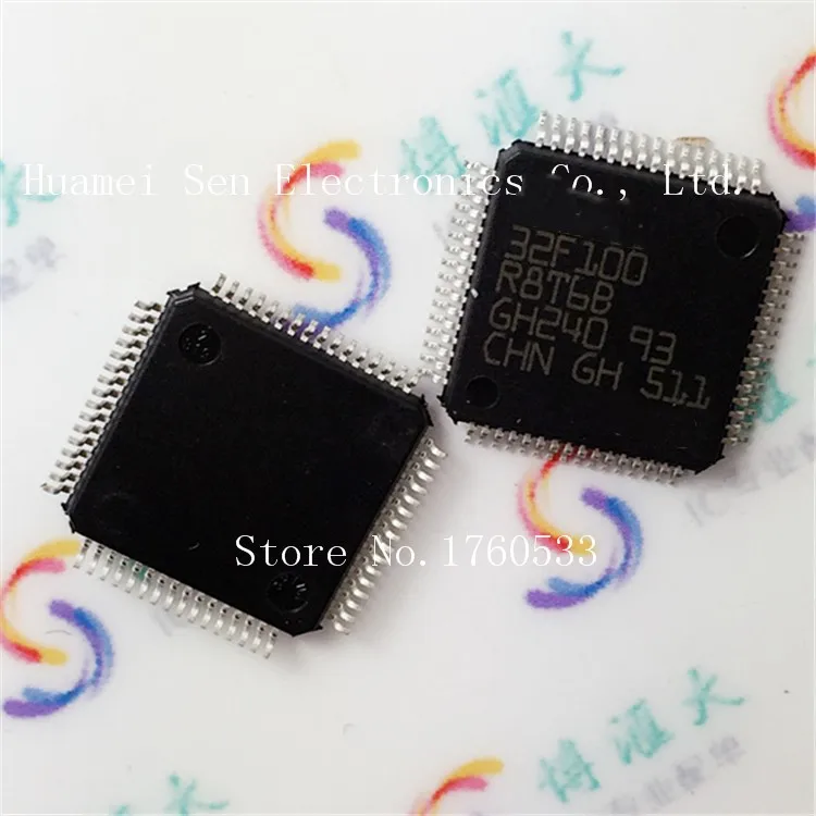 Модуль STM32F100R8T6B STM32F100R QFP64 оригинальный аутентичный и Новый Бесплатная доставка |