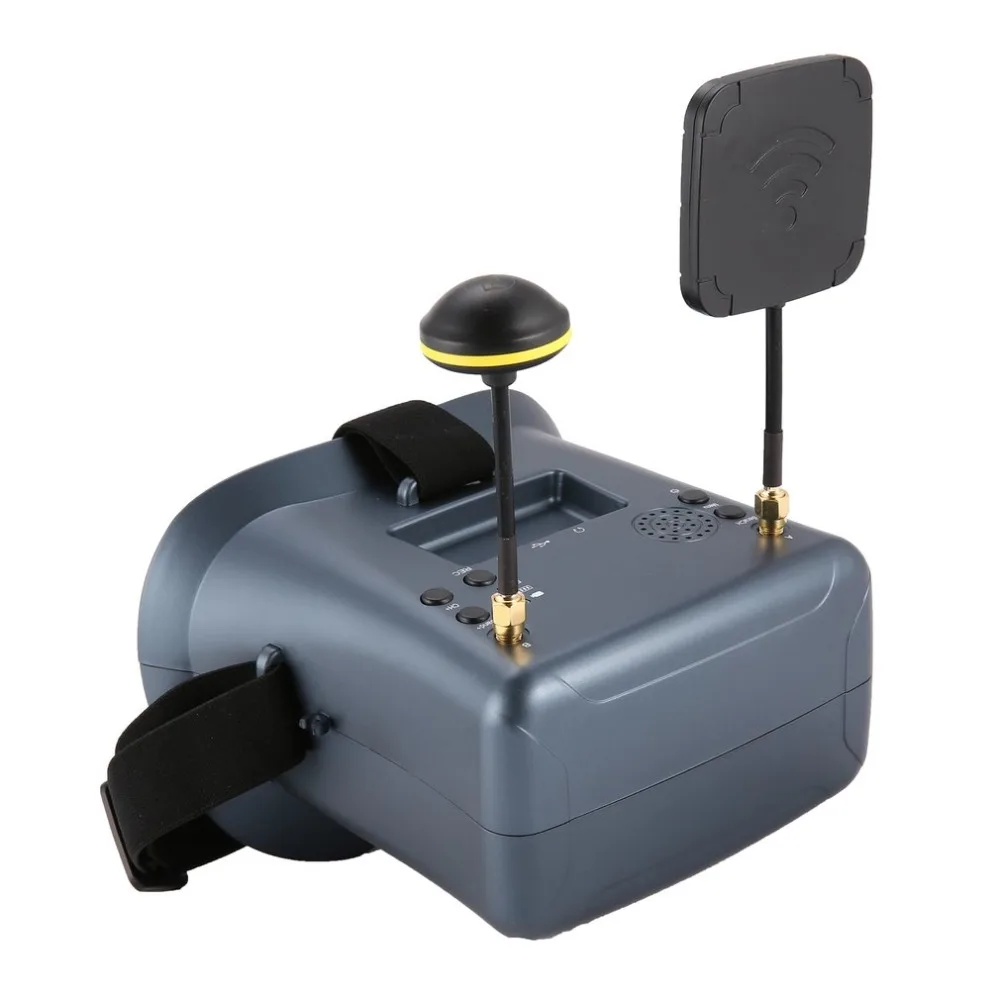 LS 008D 5 8G FPV Googles VR очки высокого качества 40CH с 2000mA батареей DVR разнообразие для