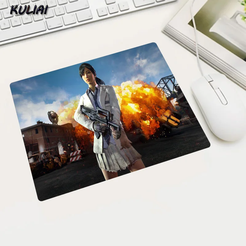 XGZ горячий пистолет игровой плеер коврик для мыши игровой ноутбук компьютерный коврик для мыши маленький размер нескользящий для Csgo CF Rainbow Six Siege Pubg коврик - Цвет: 22X18CM