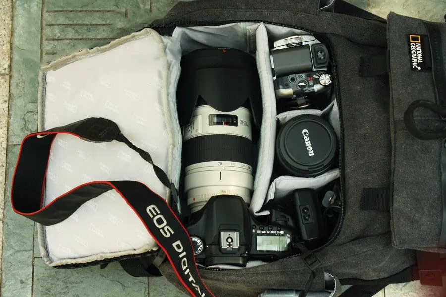 Рюкзак для камеры National Geographic Walkabout NGW5070 двойная сумка через плечо DSLR камера рюкзак сумка для ноутбука
