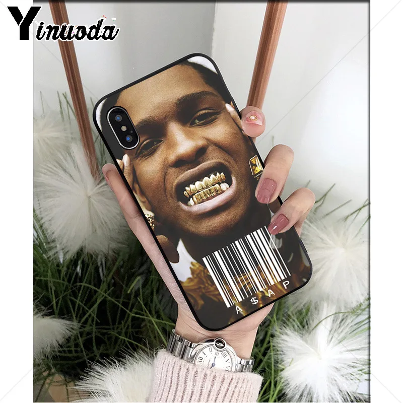 A4 Yinuoda ASAP Rocky Rapper высококачественный чехол для телефона для iPhone 5 5Sx 6 7 7plus 8 8Plus X XS MAX XR - Цвет: A4