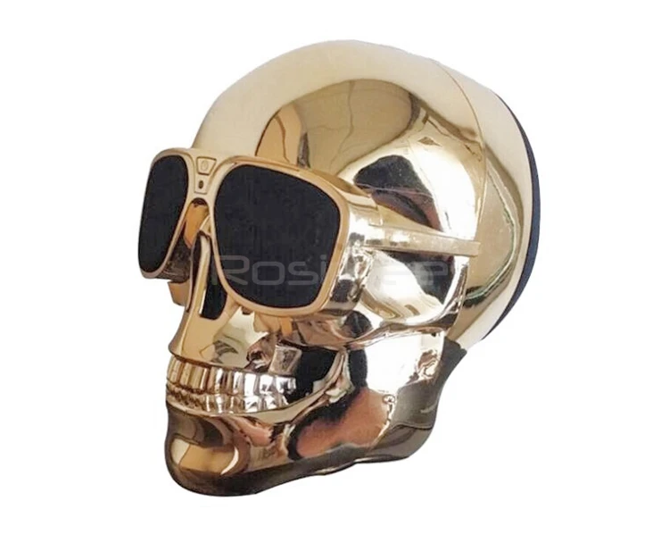 AeroSkull Bluetooth динамик Беспроводные Солнцезащитные очки Череп Форма динамик мобильный сабвуфер многоцелевой портативный динамик крутой