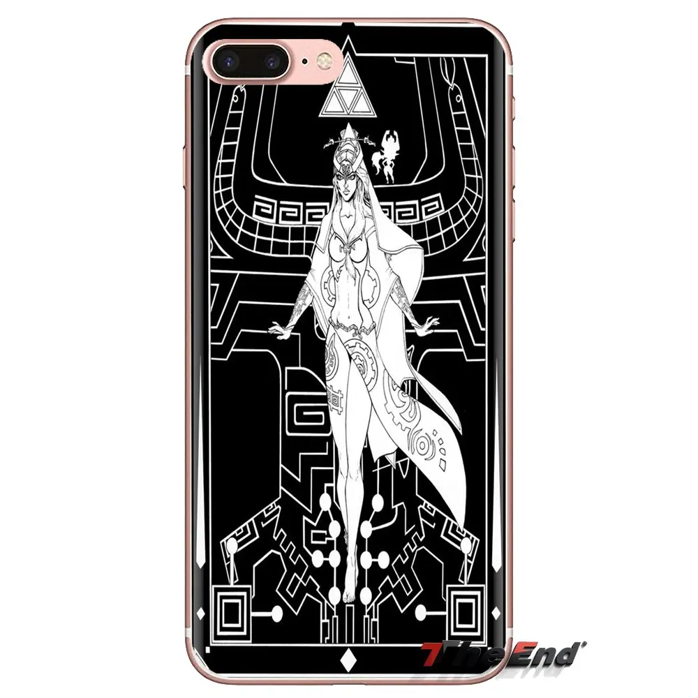 Legend Of Zelda Twilight Wolf Link Line для Samsung Galaxy A3 A5 A7 A9 A8 Star A6 Plus 2018 2015 2016 2017 прозрачные чехлы из