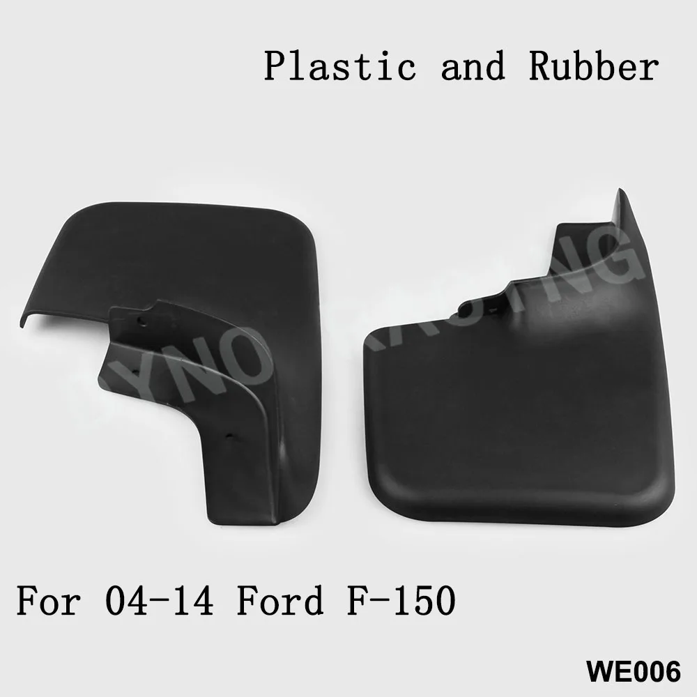 4 шт спереди и сзади Всплеск брызговики клапанами с арок ДЛЯ 04 14 Ford F 150 WE006|rear mud