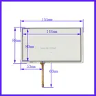 Новый сенсорный экран ZhiYuSun 155 мм * 88 мм 6,2 дюйма для 6,2 GPS стекло 155*88 XWT427 для soling NSL-8175 gps Touch