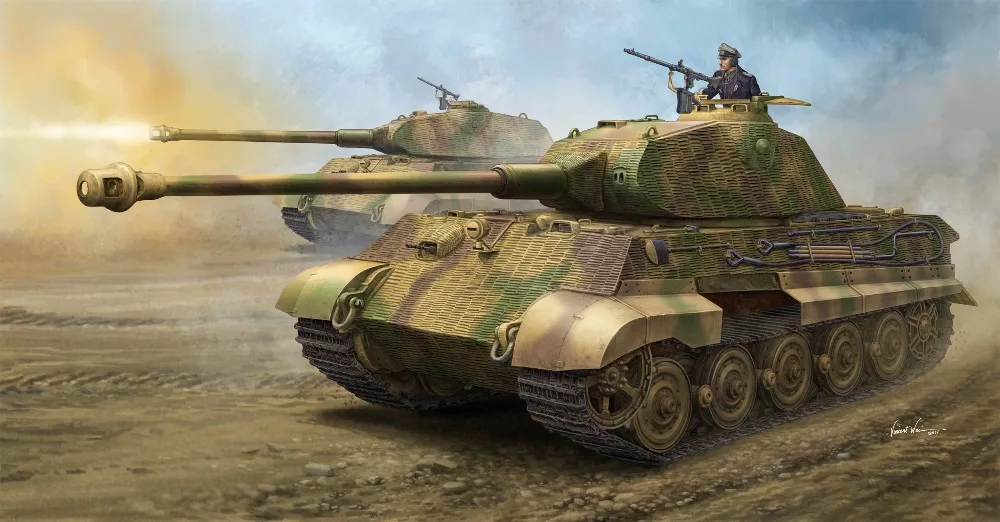 HOBBYBOSS 84530 1/35 весы немецкий Sd. Kfz.182 King Tiger &quotP Turret&quot W/Zimmerit|1/35 scale|king tiger1/35 german |