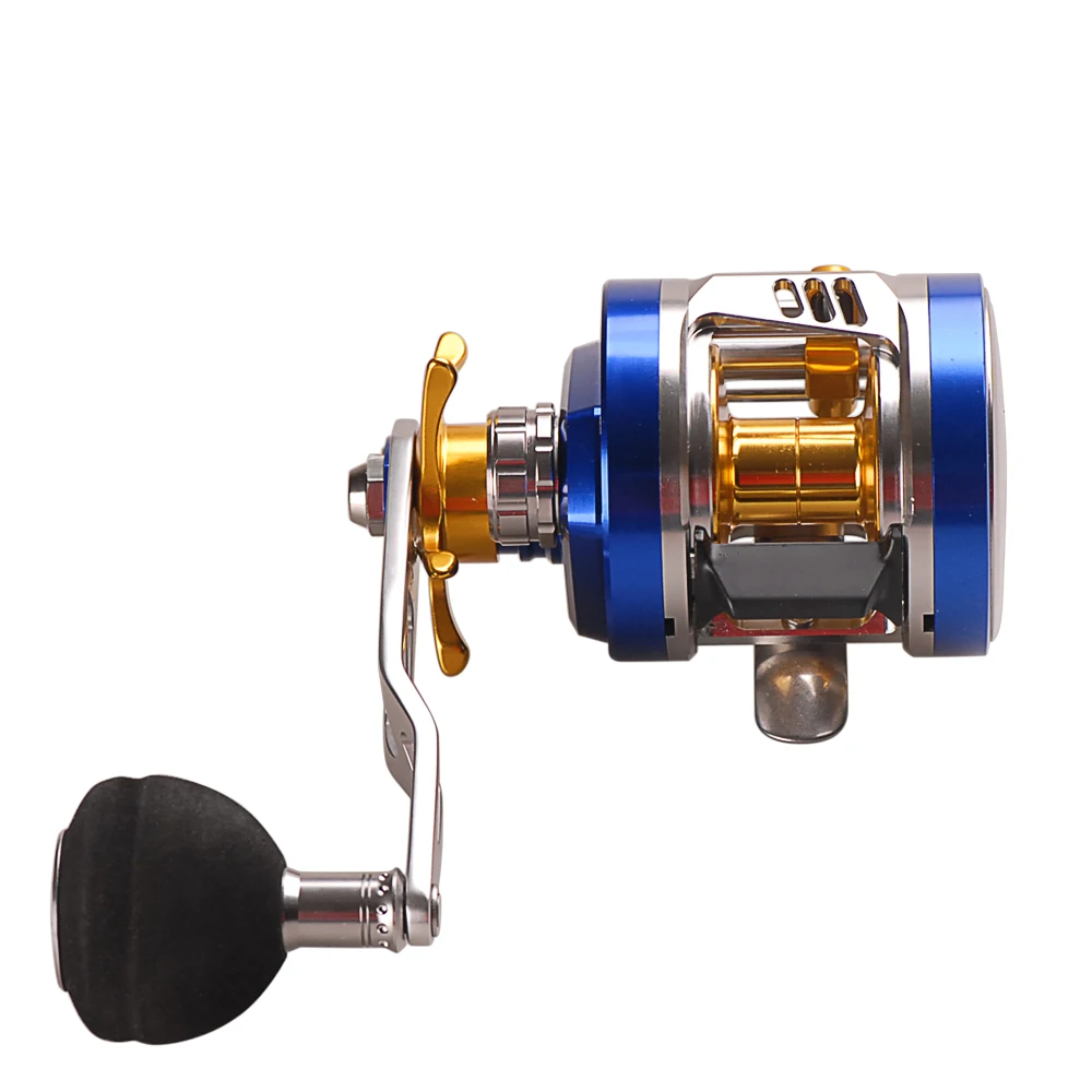 Новая медленная Рыболовная катушка 6 8: 1/11BB/12 кг L/R baitcasing морские рыболовные литые