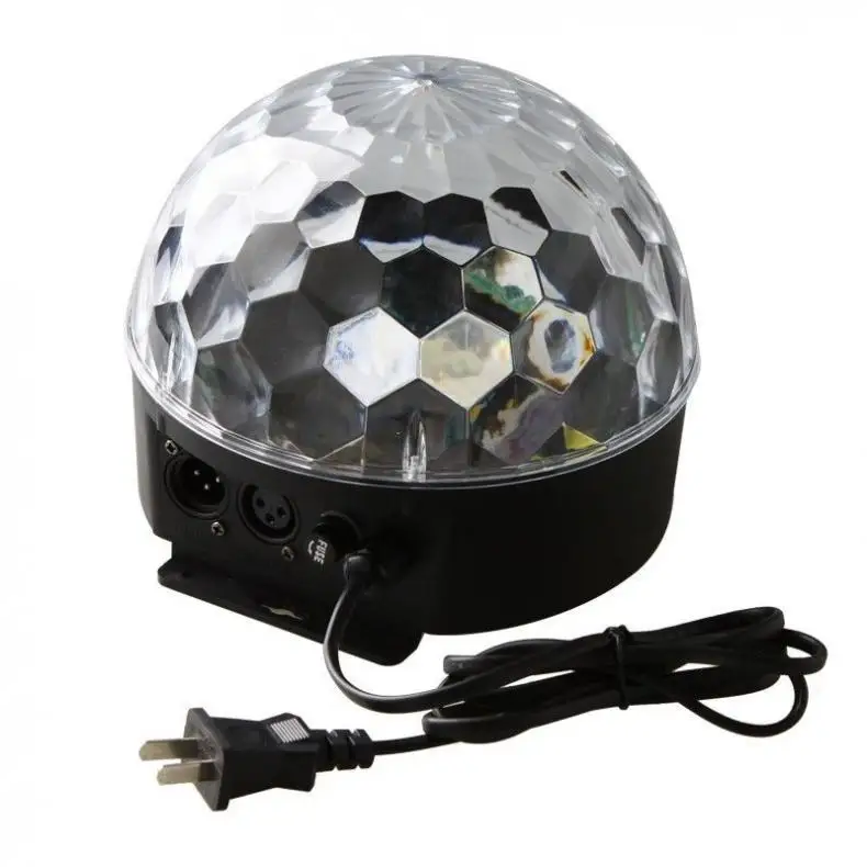 DMX512 LED RGB Crystal Magic Ball DJ Disco Stage Light Lamp Digital Lighting Effect for Party | Лампы и освещение