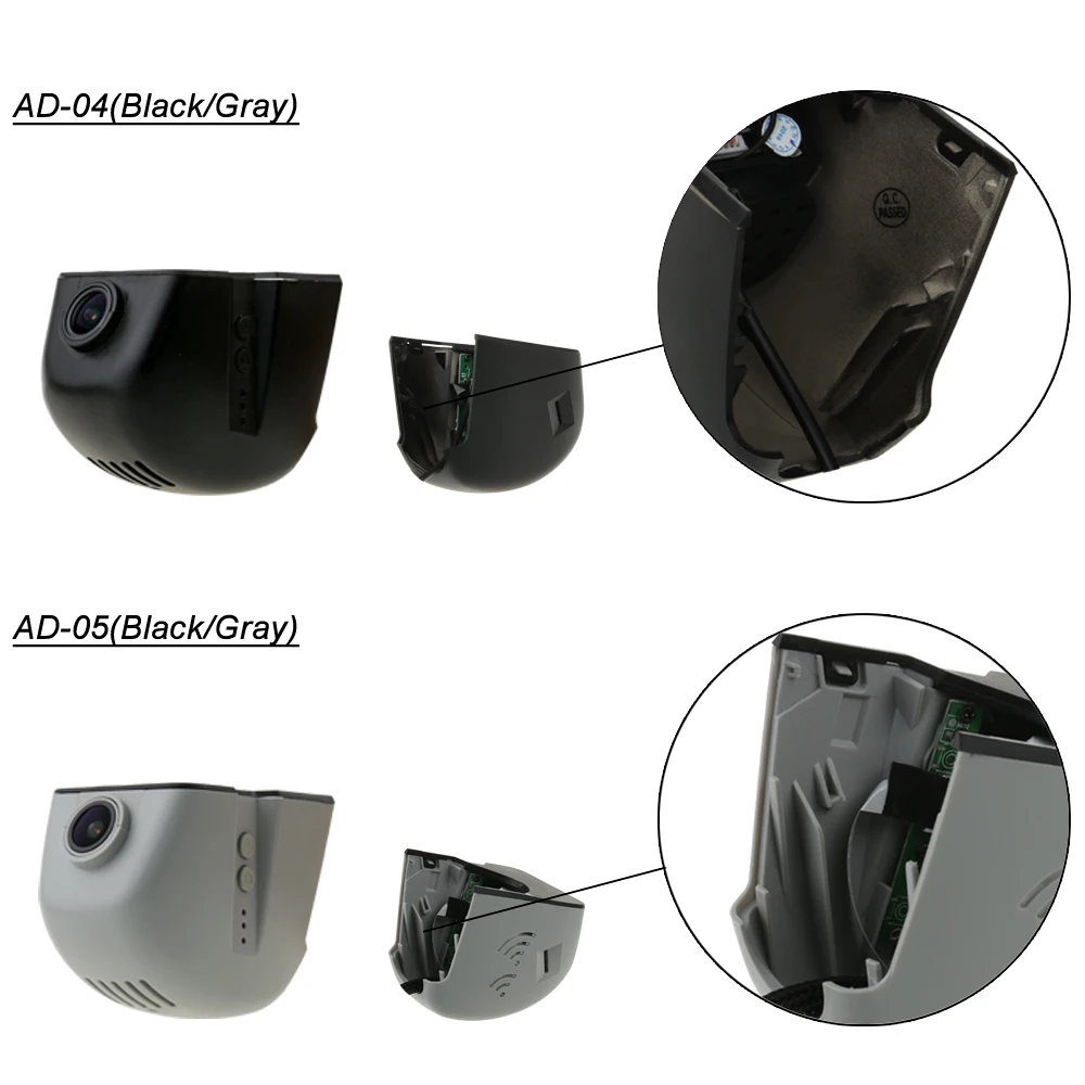 SINOSMART Wifi DVR для Audi A1 A3 A4L A5 A6L A7 A8 Q3 Q5 Q7 и т. Д. Общая модель управления приложением Novatek