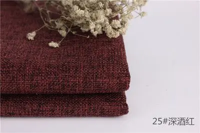 2 Искусственная льняная ткань для диванных подушек DIY ремесло швейная ткань обивка ткань 45*145 см/шт L03 - Цвет: 2