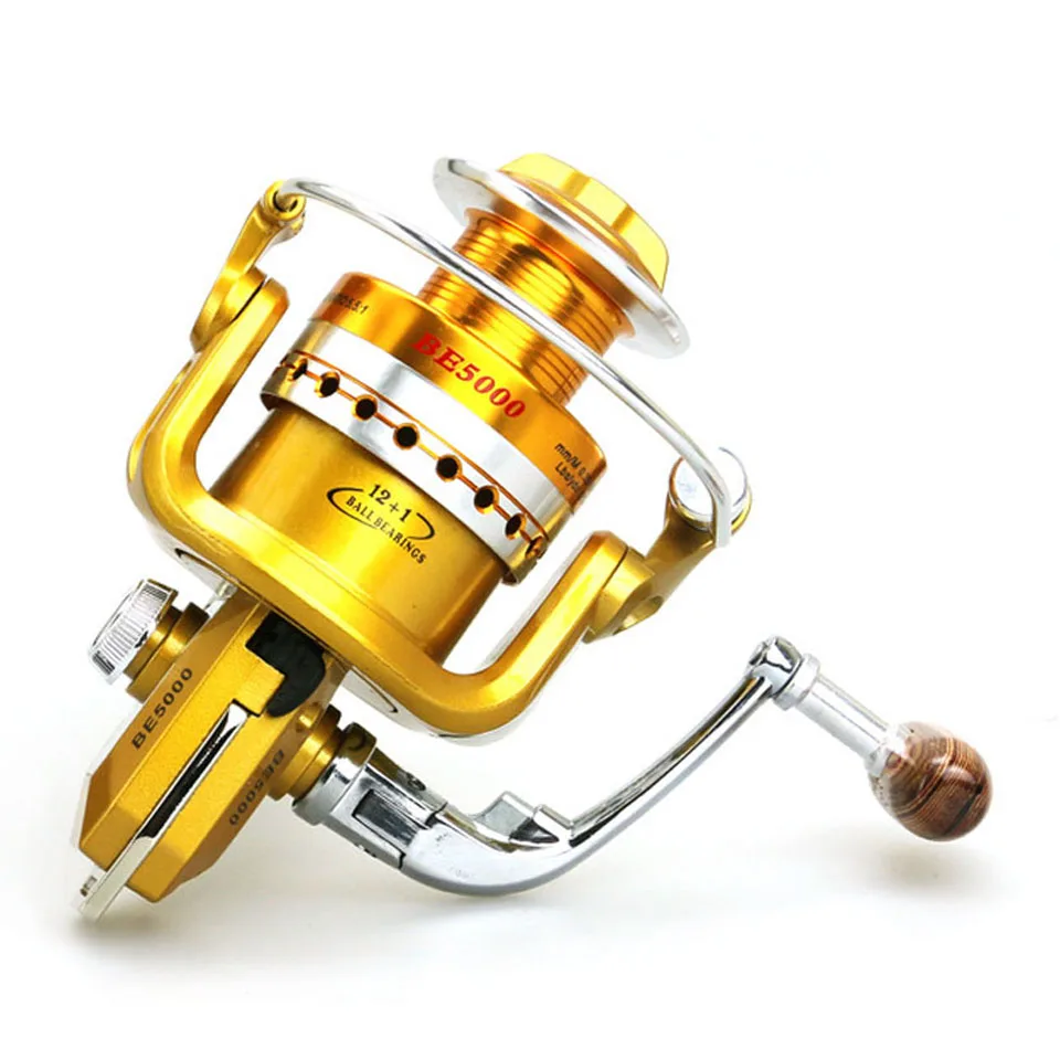 WALK FISH рыболовная Катушка 12 + 1BB 5 5: 1 спиннинговая Рыболовная катушка для ловли