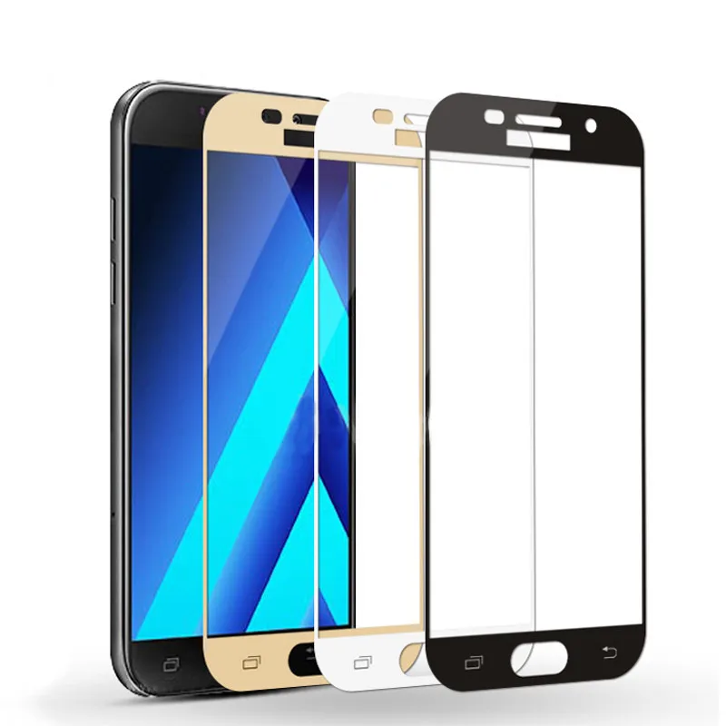 Защитное закаленное стекло для Samsung Galaxy A5 A7 2018 A3 J3 J5 J7 2017 2016 S 7 6 Note 5 Prime защита