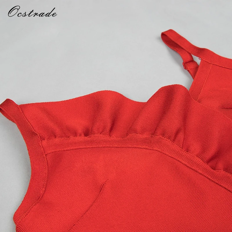 Ocstrade Vestidos Бандажное 2017 облегающее новое поступление с оборками Сексуальное