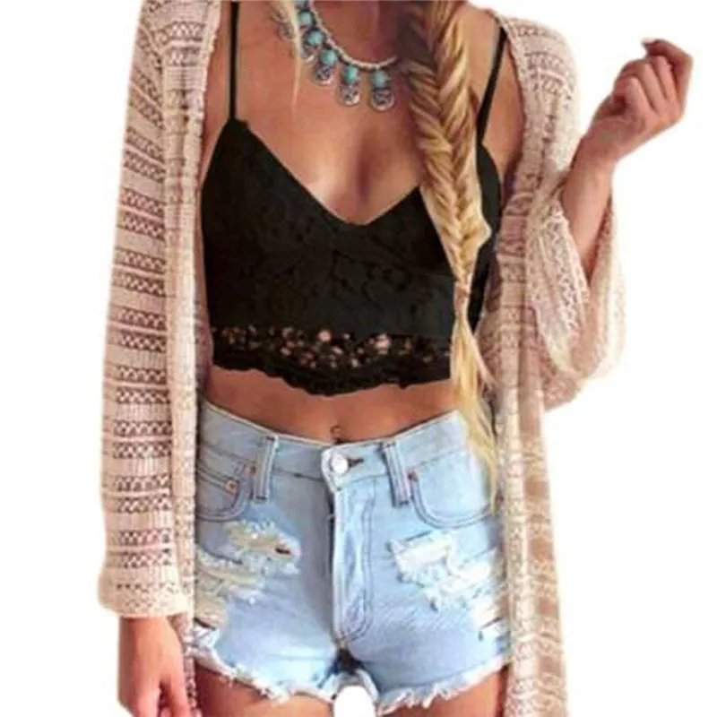 2018 Мода пикантные Для женщин с глубоким V танки Intimates укороченные топы Strappy Bralette