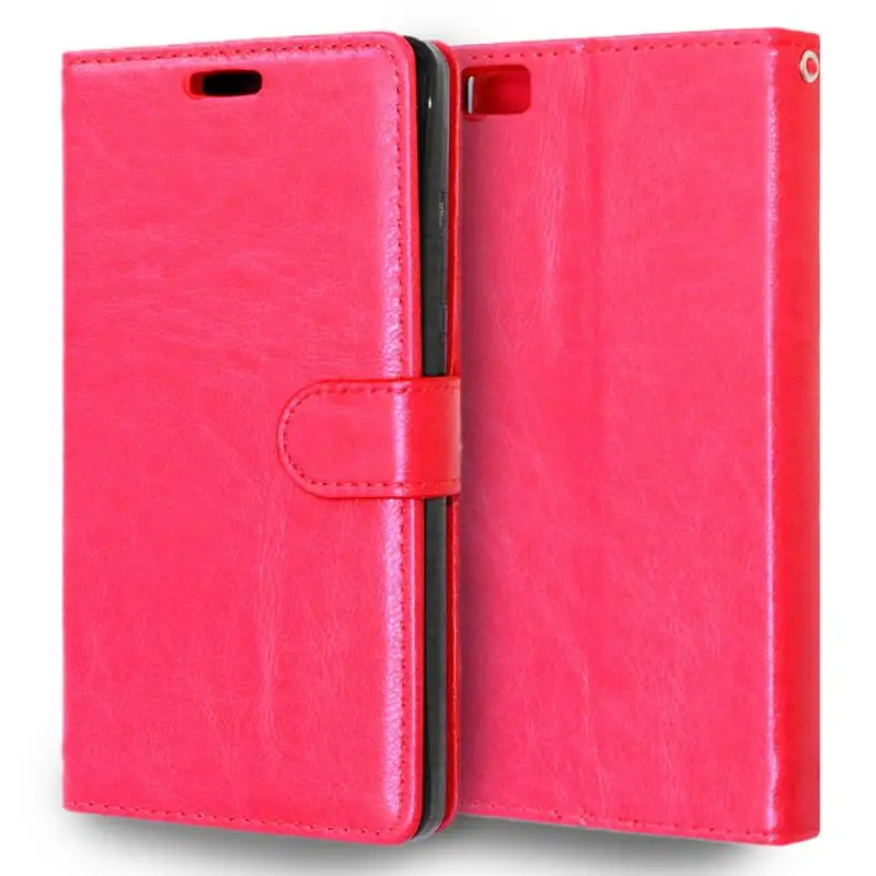 8 Colors PU leather wallet cover case For Huawei Ascend P8 Lite p8lite With Card Slots photo frame | Мобильные телефоны и