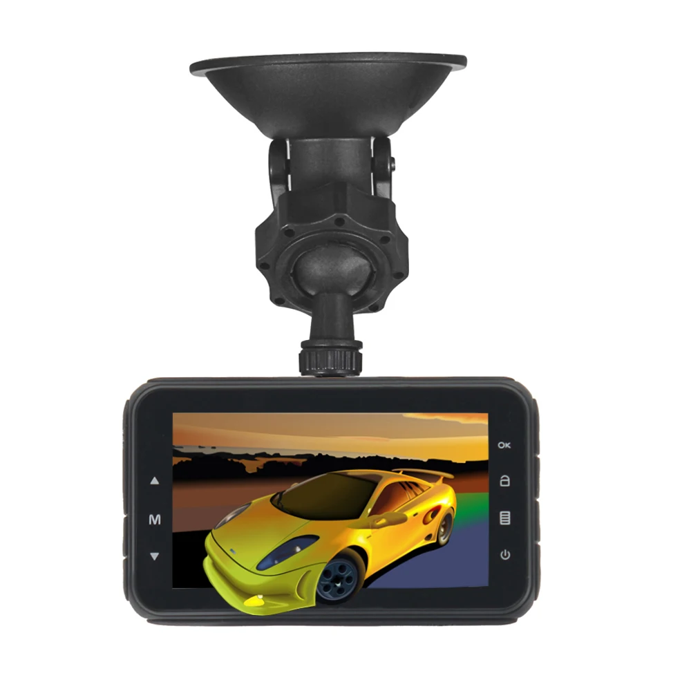 Авто FHD 1080P видео регистратор 3 дюймовый Ночное видение Dash Cam Видеорегистраторы