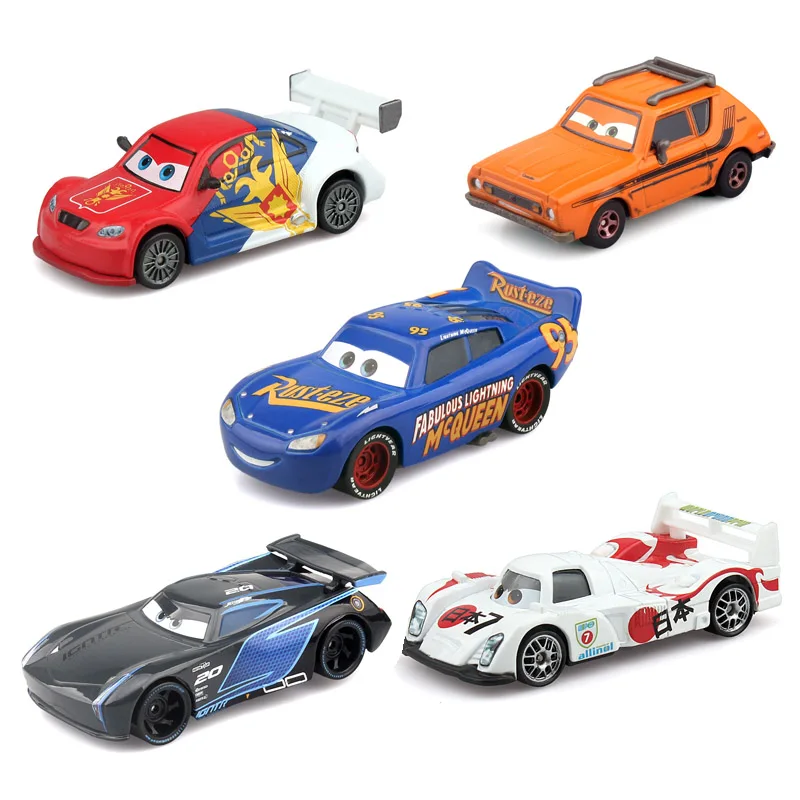 Pixar CARS 2 3 игрушечный металлический литой автомобиль сплав классический 5 шт./Let для