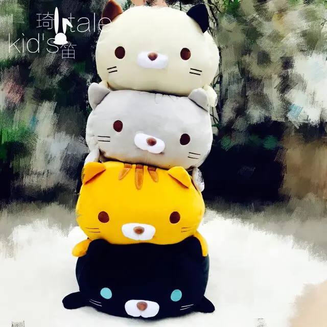 50 см Мультяшные Неко регулируемая яркость кутусита Nyanko супер мягкие кавайные