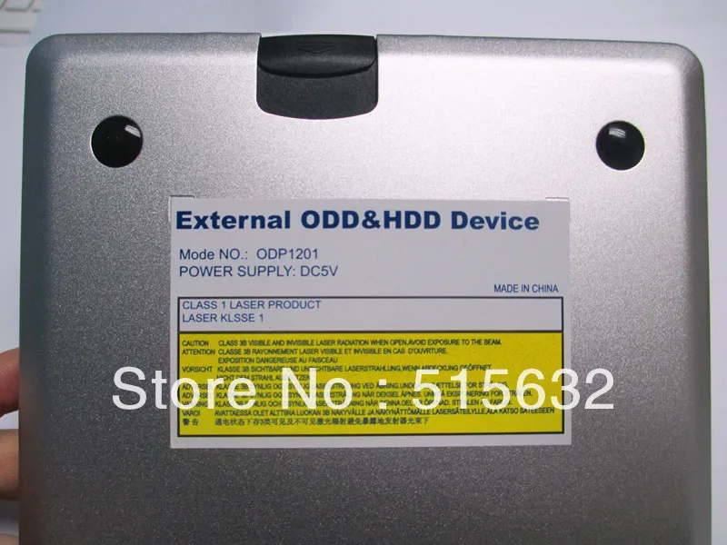 Корпус внешнего каркаса USB 3 0 SATA для ноутбука записывающего привода CD/DVD |