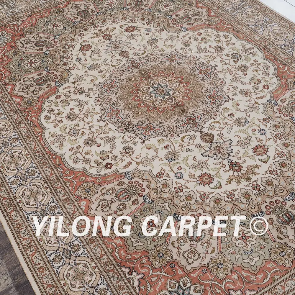 YILONG 6 'x 9' изысканный цветочный классический ручной вязаный ковер для гостиной