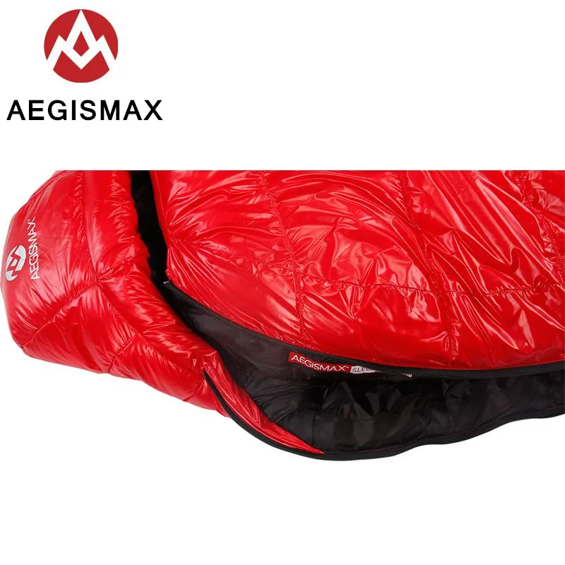 Новый сверхлегкий спальный мешок AEGISMAX C500/C700 для походов кемпинга мамы 90% Пух