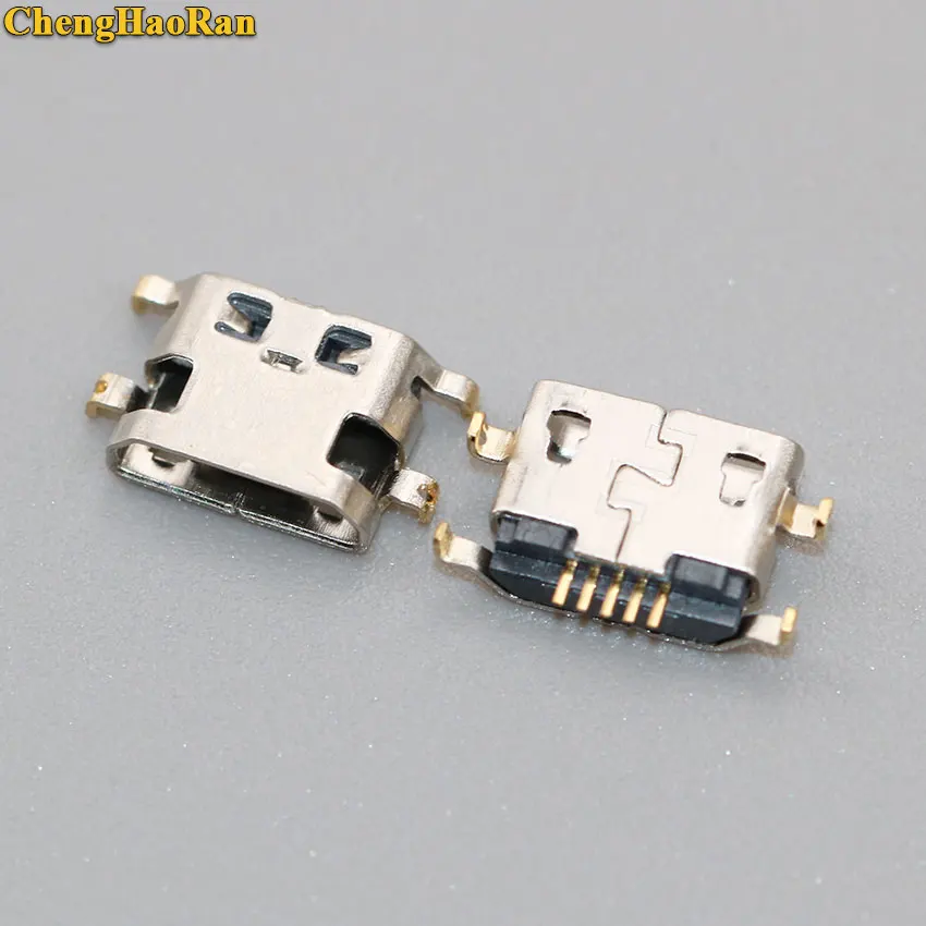 ChengHaoRan 1-10X для Alcatel 7040N 4033D OT6012 6035R One Touch Idol POP C3 micro usb разъем зарядки | Обустройство