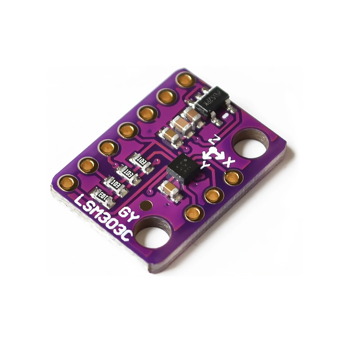 LIS3MDL 3-осевой трехосевой LSM303C 6DOF магнитометр акселерометр магнитный датчик Diy
