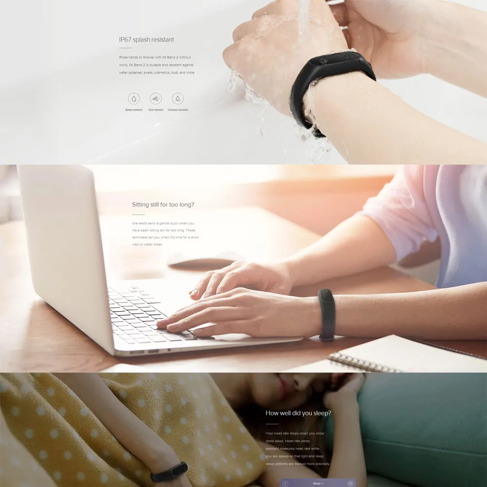 2019 оригинальный фитнес-браслет для Xiaomi Mi Band 2 Смарт-браслет Miband мужской
