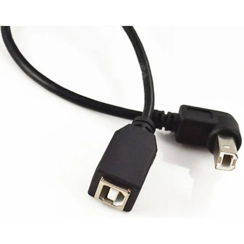 Короткий Удлинительный Кабель адаптер для принтера USB 2 0 B|Компьютерные кабели и