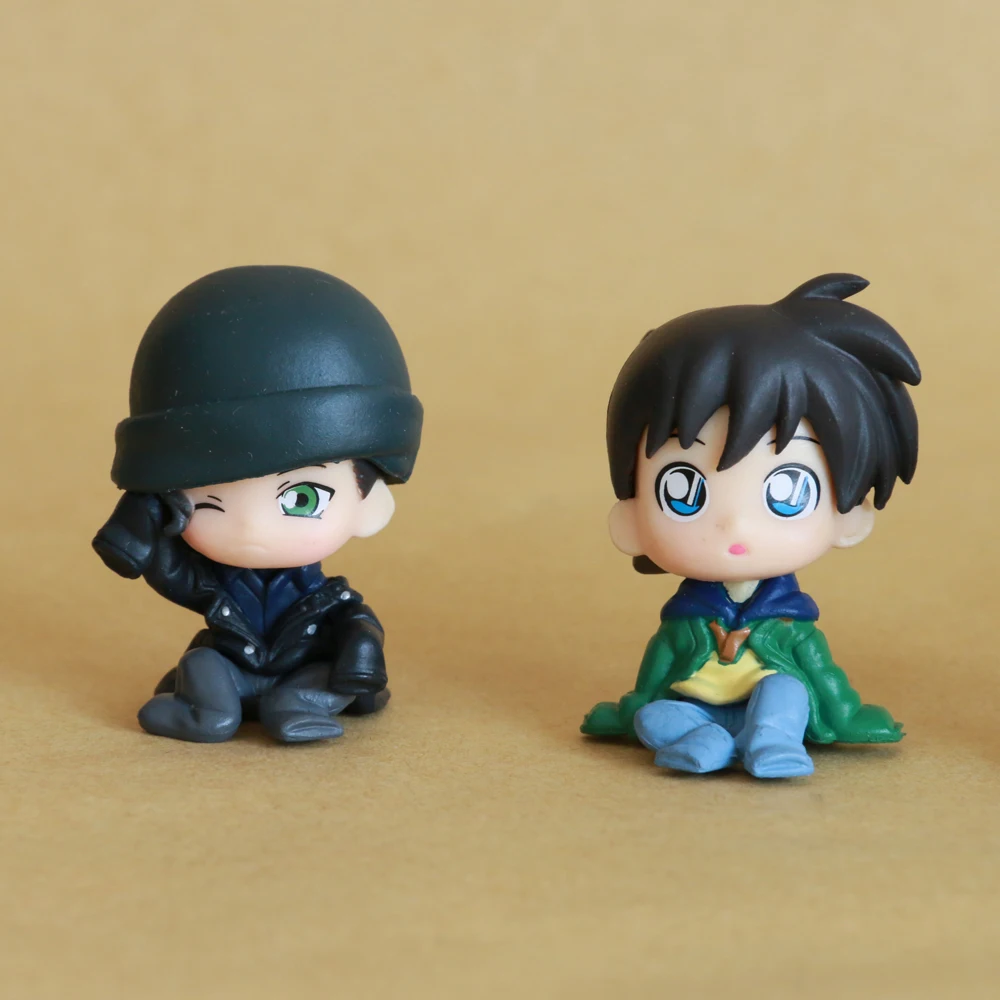 4 шт./компл. Детектив Конан Малыш фантомный вор Kaitou Kiddo Furuya King Akai Shuuichi Милая версия