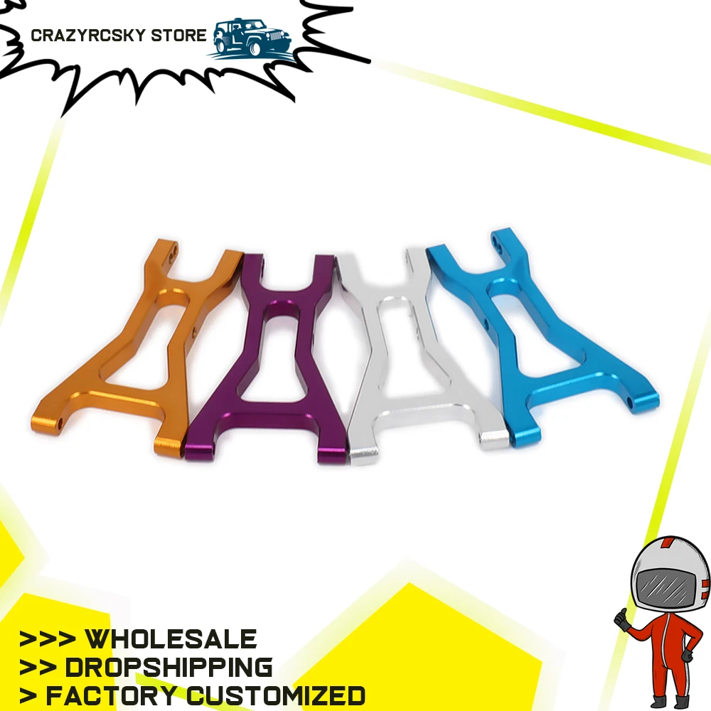 Алюминиевая Задняя Нижняя подвеска а-образные рычаги для rc 1/18 wltoys a959 a969 a979 k929