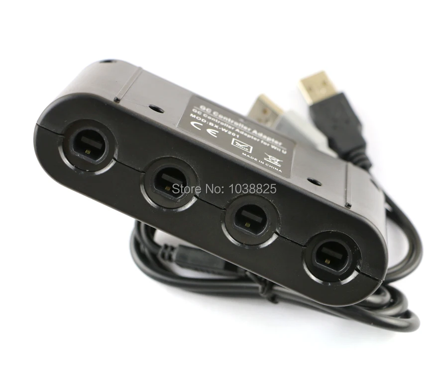 Новый адаптер конвертер с 4 портами для контроллера GameCube Wii U|adapter mp4|adapter satacontroller case