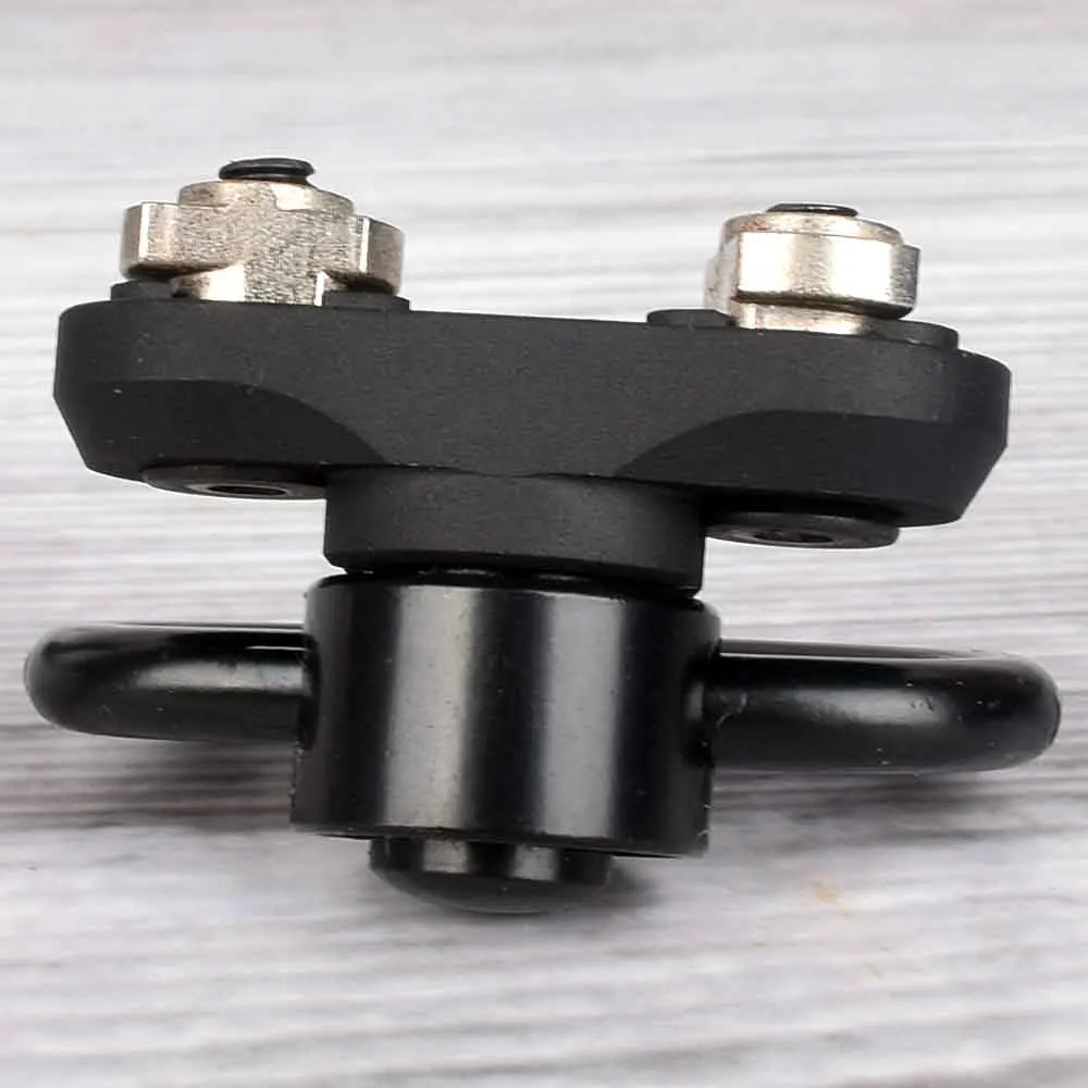 Mlok QD Sling Mount Sling поворотное крепление для пистолета для Mlok Rail Rifle Sling Adapter с кнопкой быстрого крепления