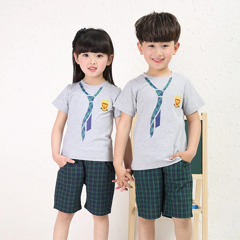 Новинка 2017 летняя одежда детский сад Молодежная форма костюм класс обслуживания