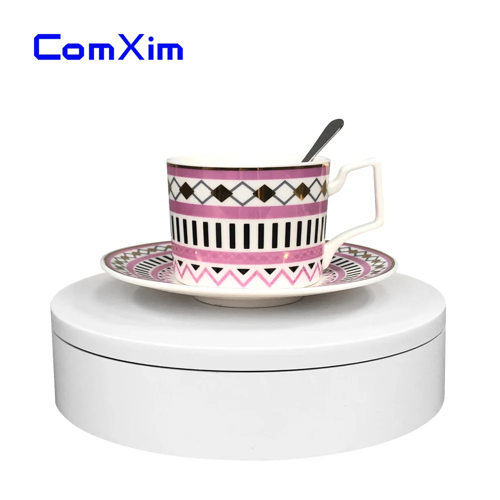 Электрический вращающийся стол ComXim 20 см белый черный 220 В|Аксессуары для