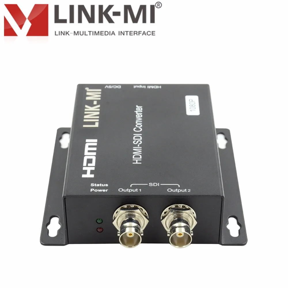 LINK MI LM HSD1 SDI сплиттер 1x2 HDMI to оптический аудио конвертер с поддержкой нескольких