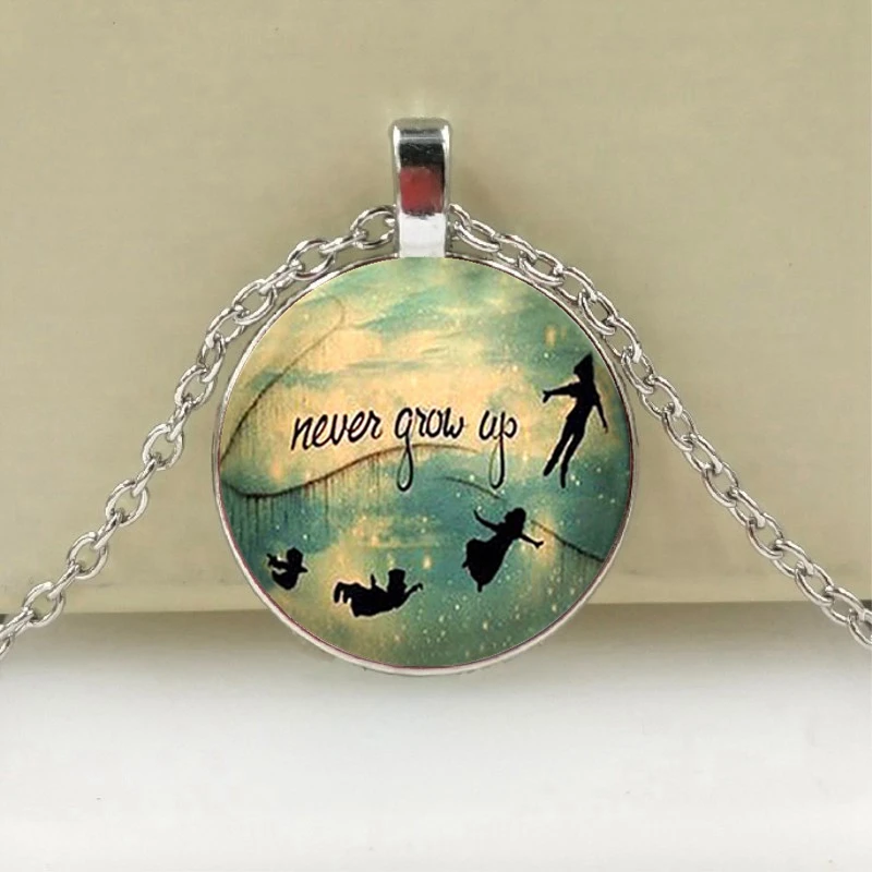 Таинственное ожерелье Neverland ювелирные изделия Питер Пэн никогда не растет