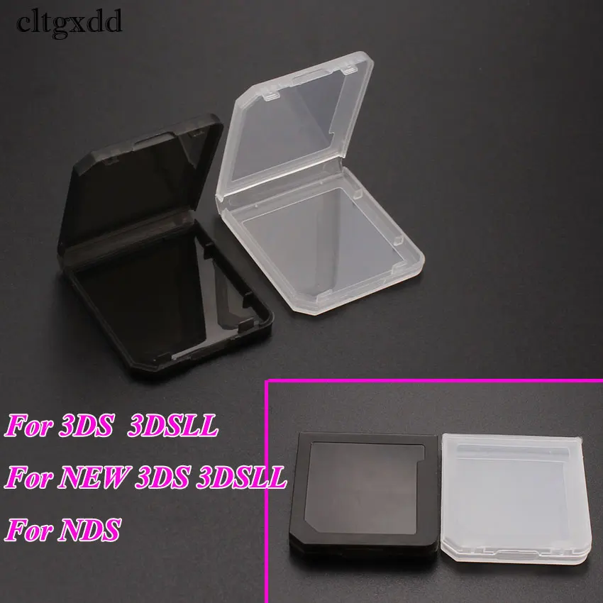 

cltgxdd Single Game Card Case Box Carrying Case Holder Wallet For 3DS XL LL NEW 3DSXL LL Card Shell For Nintendo DS Games Cards