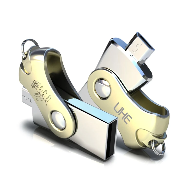 Otg usb флеш-накопитель 2 0 32 ГБ 16 флешка высокоскоростная u-диск розового золота