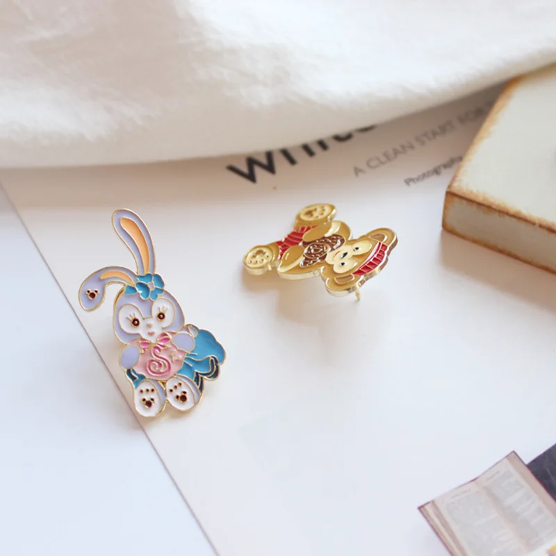 Lovely Cartoon Rabbit Bear Cat Brooch Fashion Collar Pin Alloy Brooches | Украшения и аксессуары