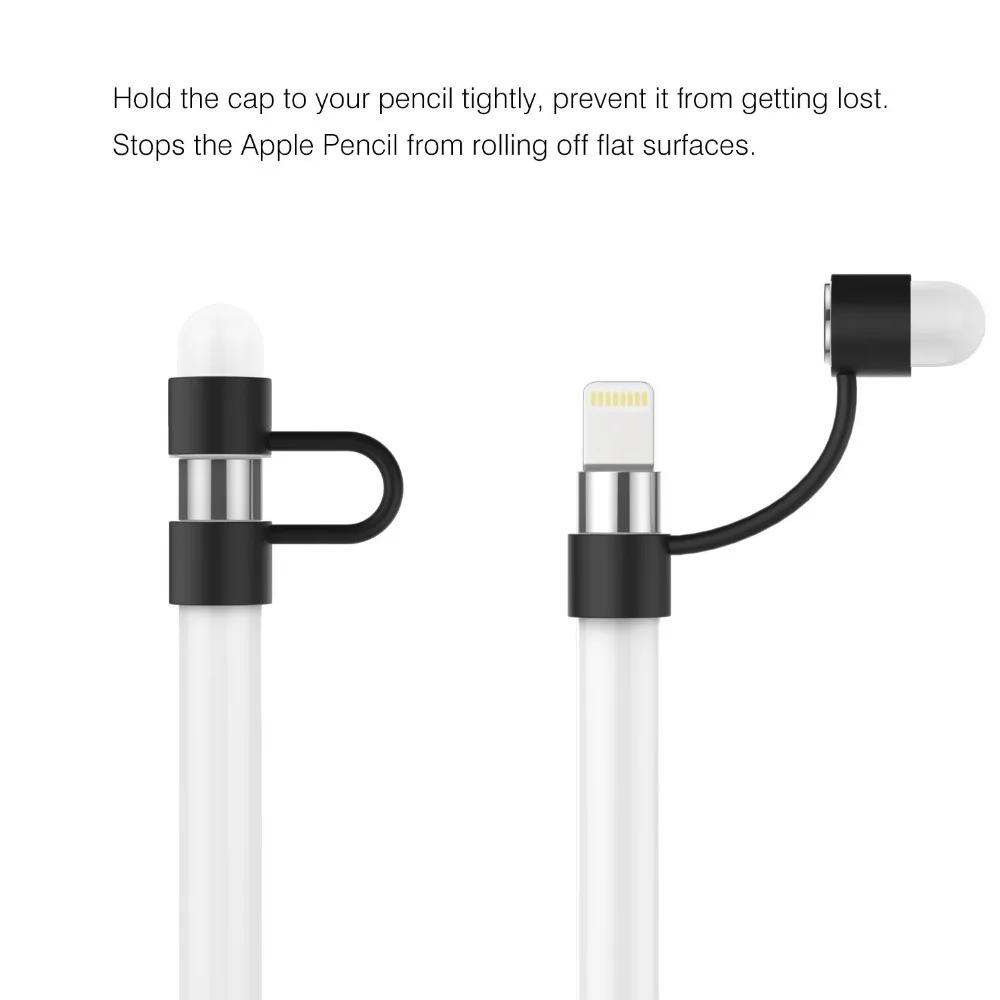 Чехол для планшета карандаша и стилуса мягкий силиконовый чехол Apple iPad Pro Pencil 9 7