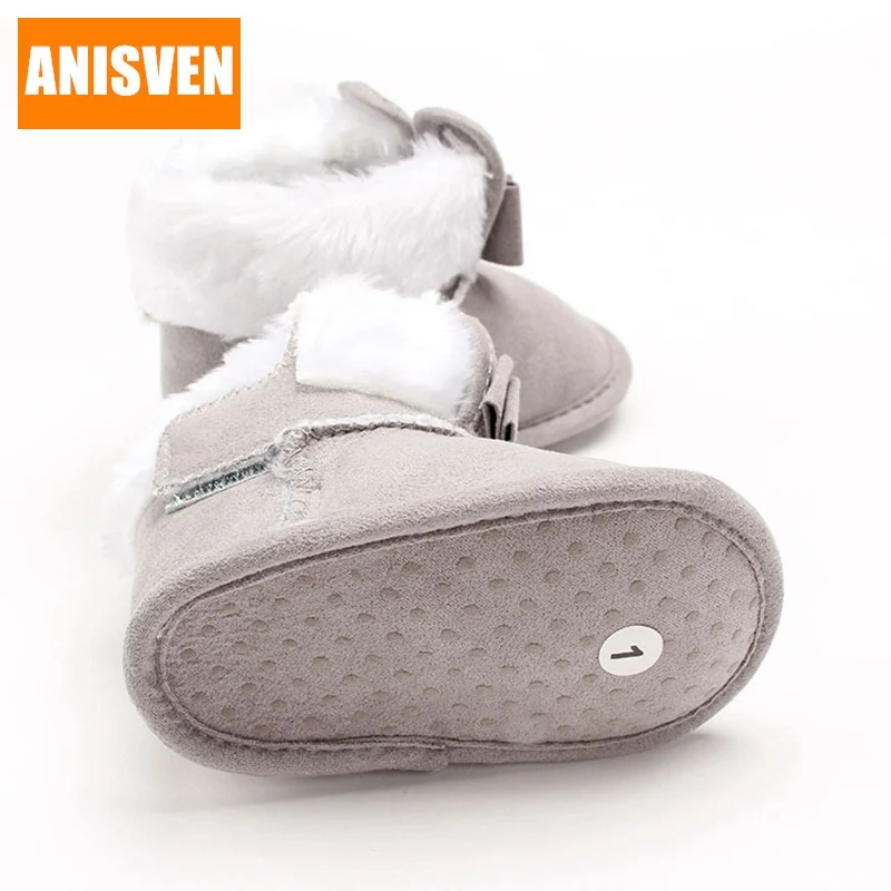 Anisven 0 ~ 18 м горячая Распродажа 2017 года Рождество для маленьких мальчиков обувь